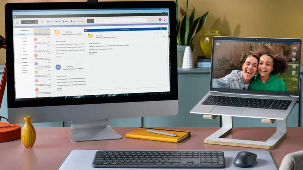 Bezdrátová klávesnice Logitech Signature Slim Wireless Keyboard připojení více zařízení_03
