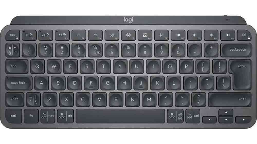 Bezdrátová klávesnice Logitech MX Keys Mini, grafitová_01