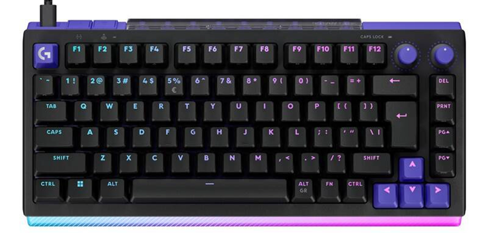 Herní klávesnice Logitech G512 X 98 Tactile (rozložení USA) černá