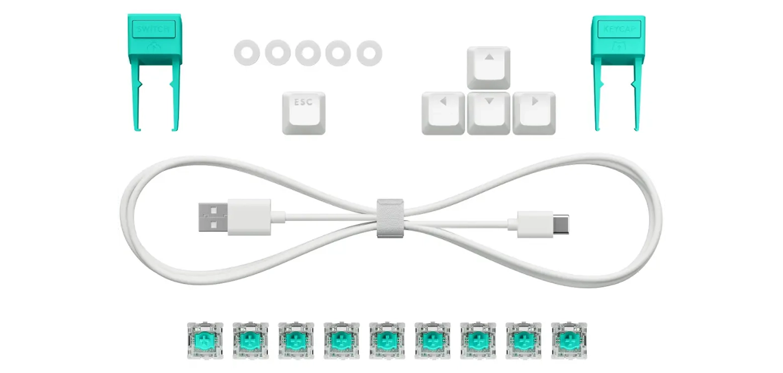 Herní klávesnice Logitech – příslušenství
