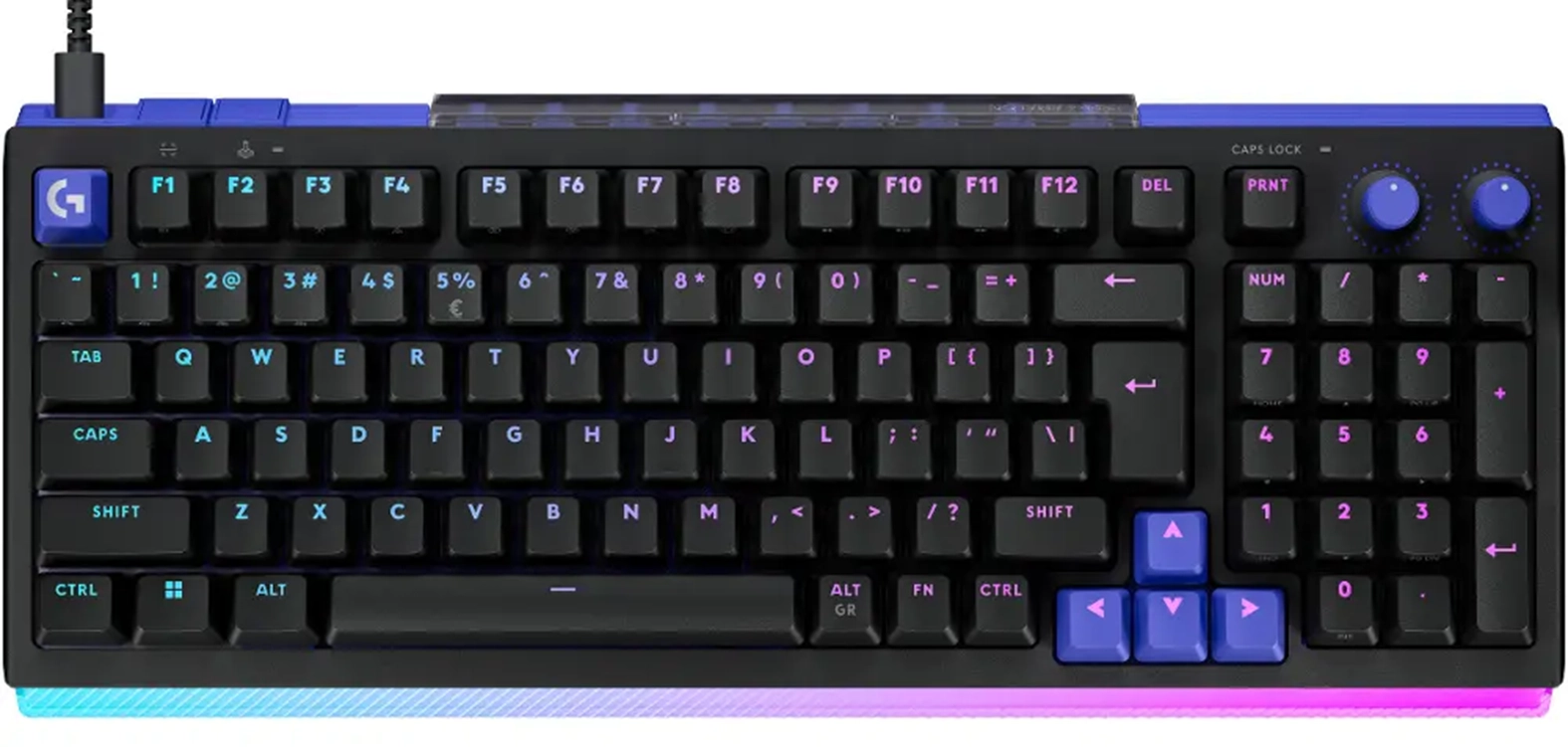 Herní klávesnice Logitech G512 X 98 Linear (rozložení USA)
