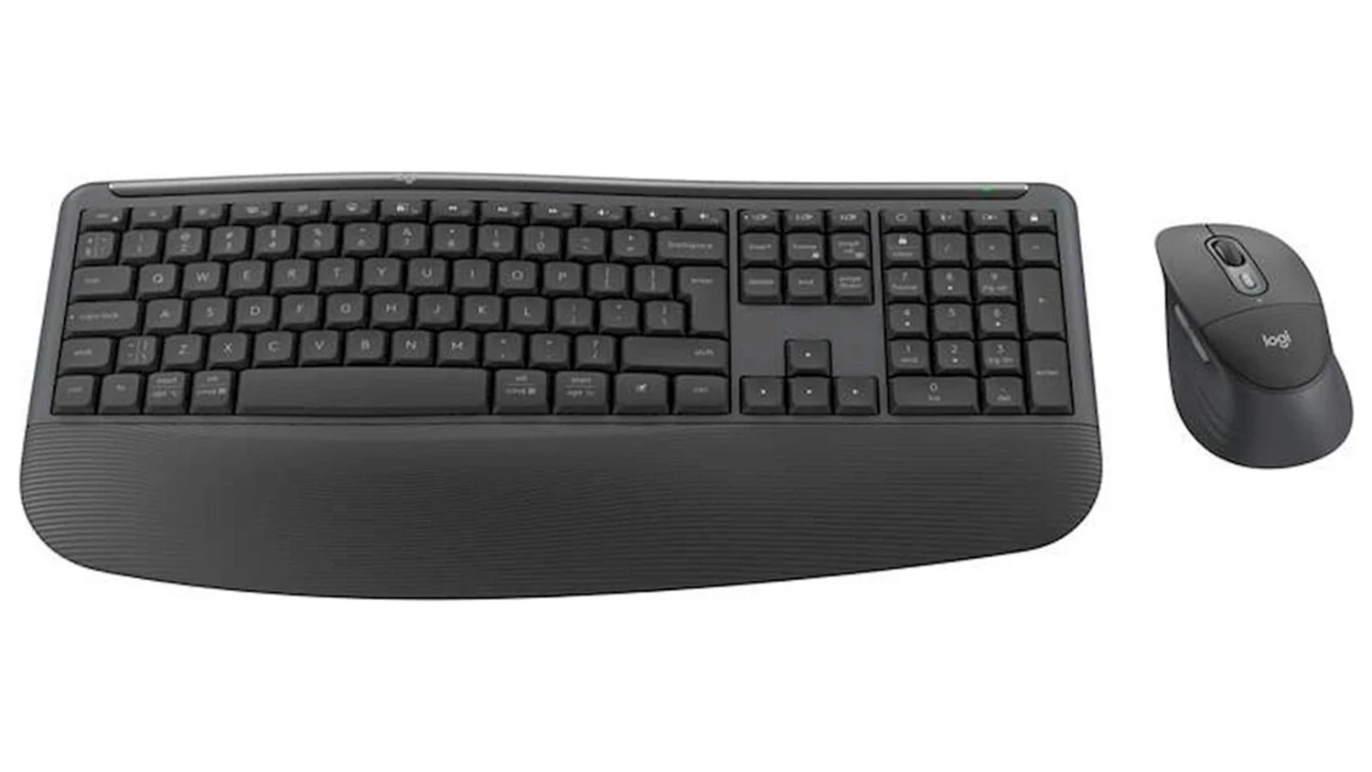 Set klávesnice a myši Logitech MK880 Signature Comfort Plus černý zepředu