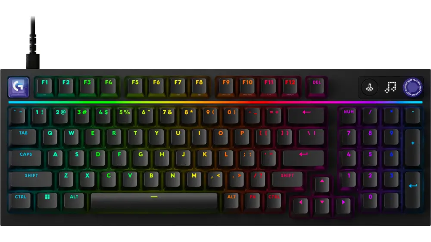 Herní klávesnice Logitech G316 X 98 Black US