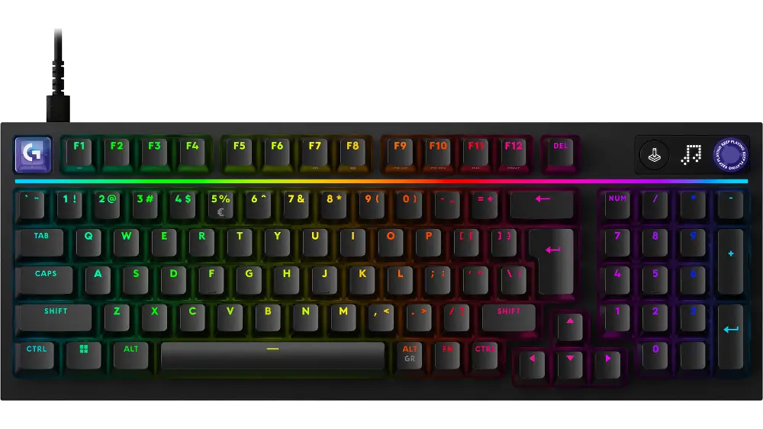 Herní klávesnice Logitech G316 X 98 Black CZ/SK