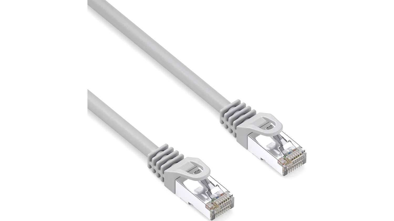 Síťový LAN kabel 2×RJ45 Logo S/FTP Cat, 6a