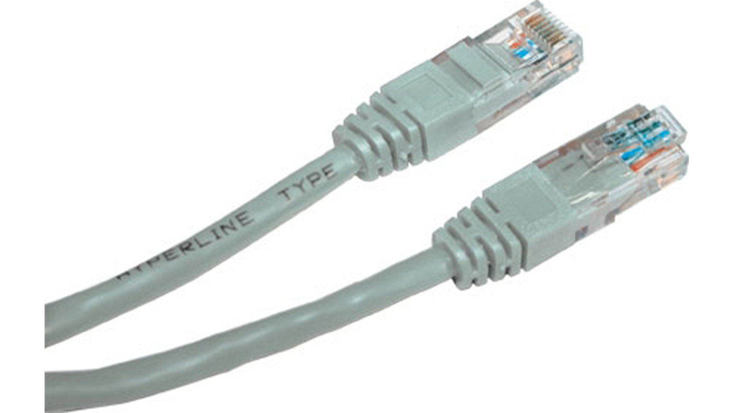 Síťový LAN kabel 2×RJ45 Logo UTP crossover Cat, 6