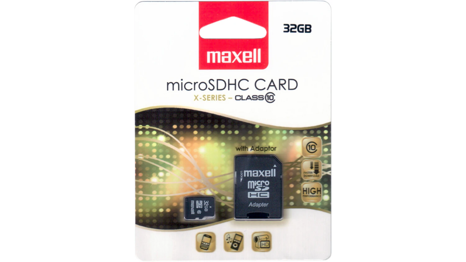Balen&iacute; MicroSDHC paměťov&eacute; karty Maxell X-Series 854718