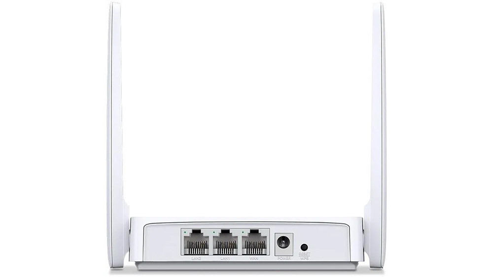 Router Mercusys MR20 AC750 a jeho porty