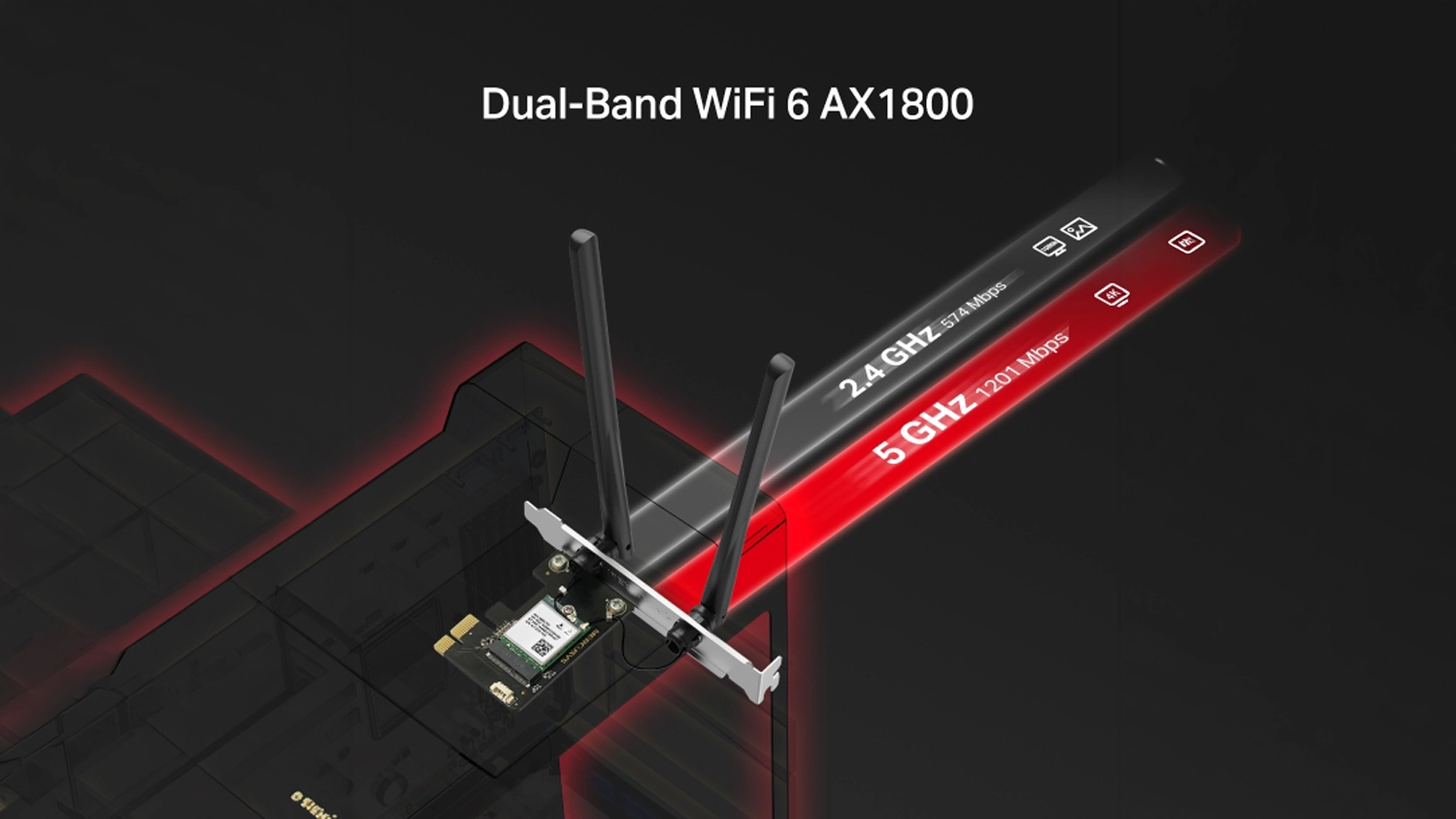 Dual-Band WiFI 6 AX