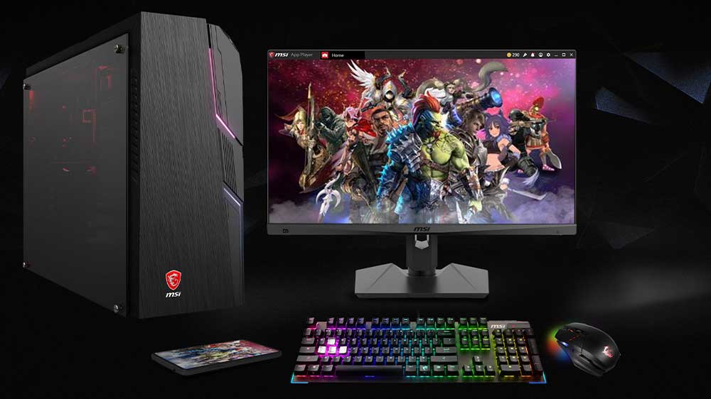 Počítač MSI MAG Infinite S3 14th s monitorem a klávesnicí_02