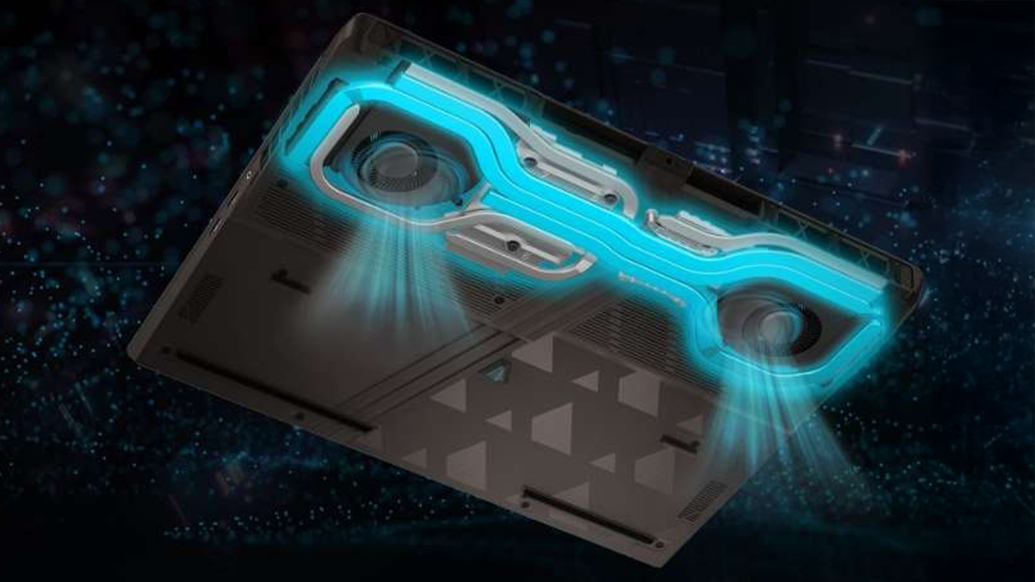 Chlazení notebooku MSI Vector 16 HX AI A2XWHG-095CZ