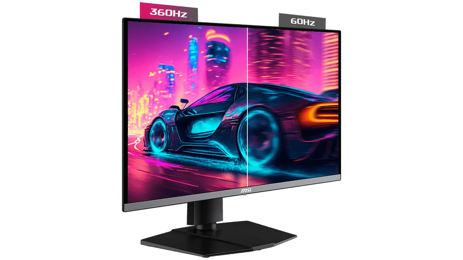 Vizualizace porovnání obnovovací frekvence 240 Hz a 60 Hz_03