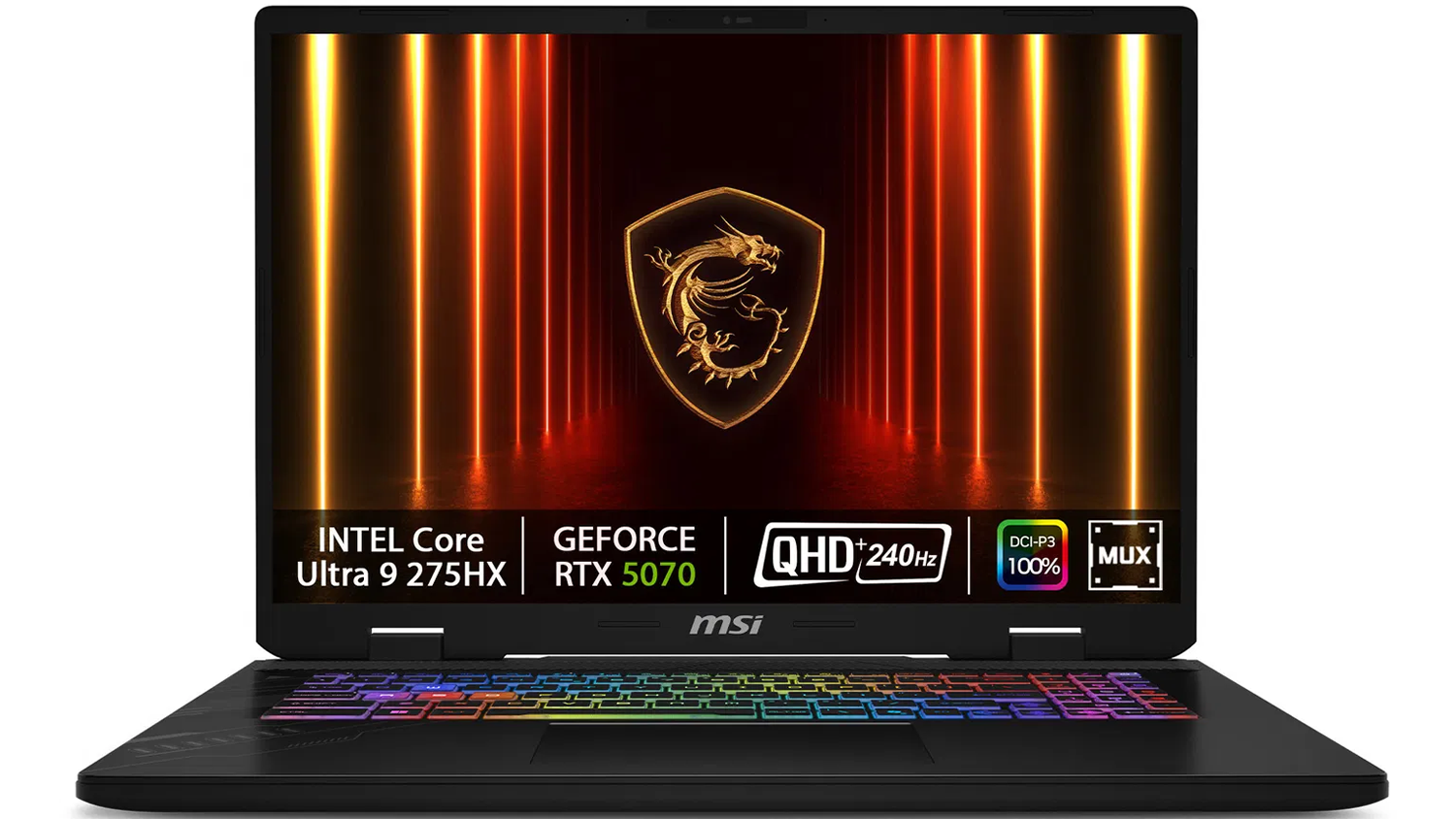 Herný notebook 17 palcov MSI Crosshair 17 HX AI D2XWGKG-039CZ