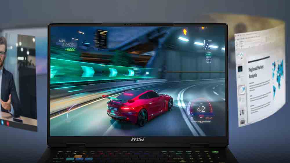 MSI hern laptop.