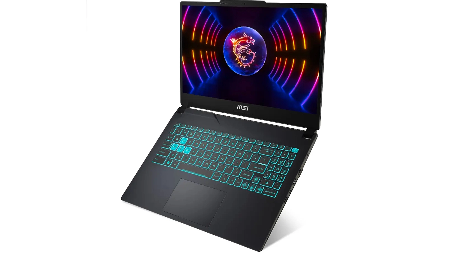 Velk&yacute; &uacute;hel vyklopen&iacute; notebooku MSI Cyborg 15 A13VE-2052CZ