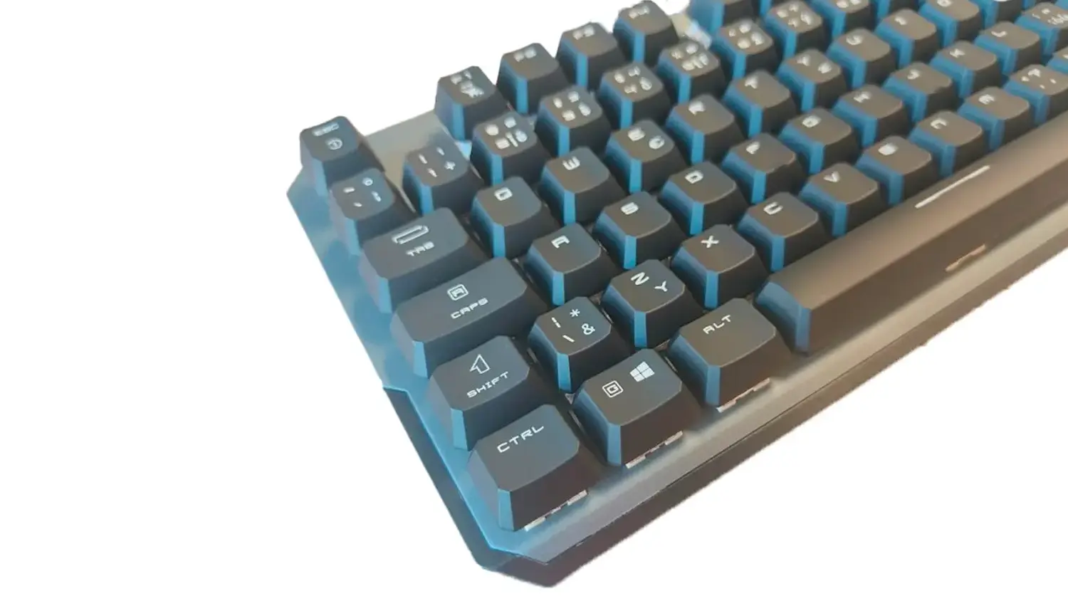 Detail na kl&aacute;vesy hern&iacute; kl&aacute;vesnice MSI STRIKE 600 Silent