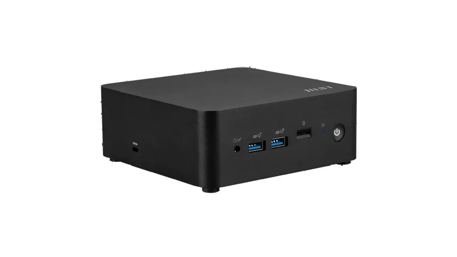 Stolní počítač MSI Cubi NUC – pohled ze strany