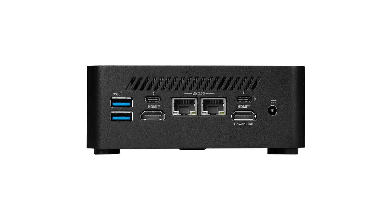 Stolní počítač MSI Cubi NUC – pohled zezadu
