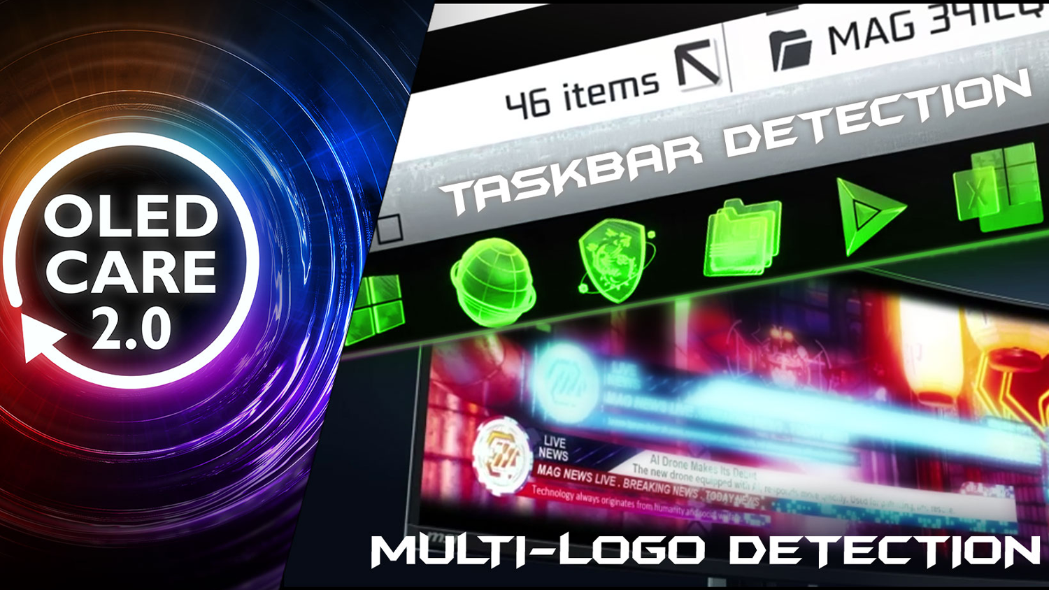 MSI OLED Care 2.0 funkce