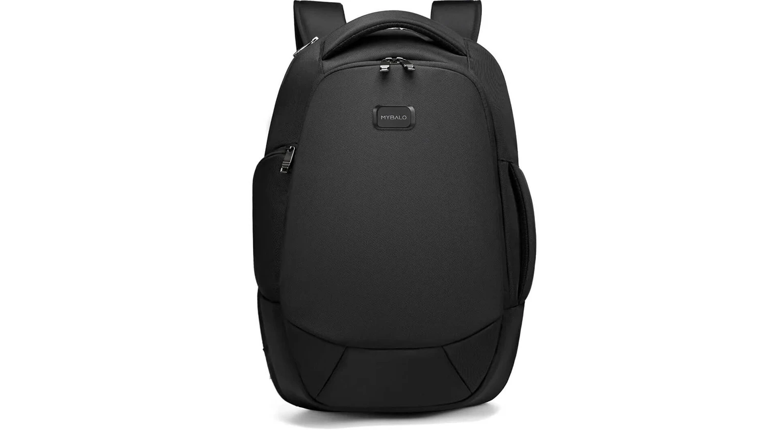 Mestský batoh Mybalo Elevate čierny pohľad sprede