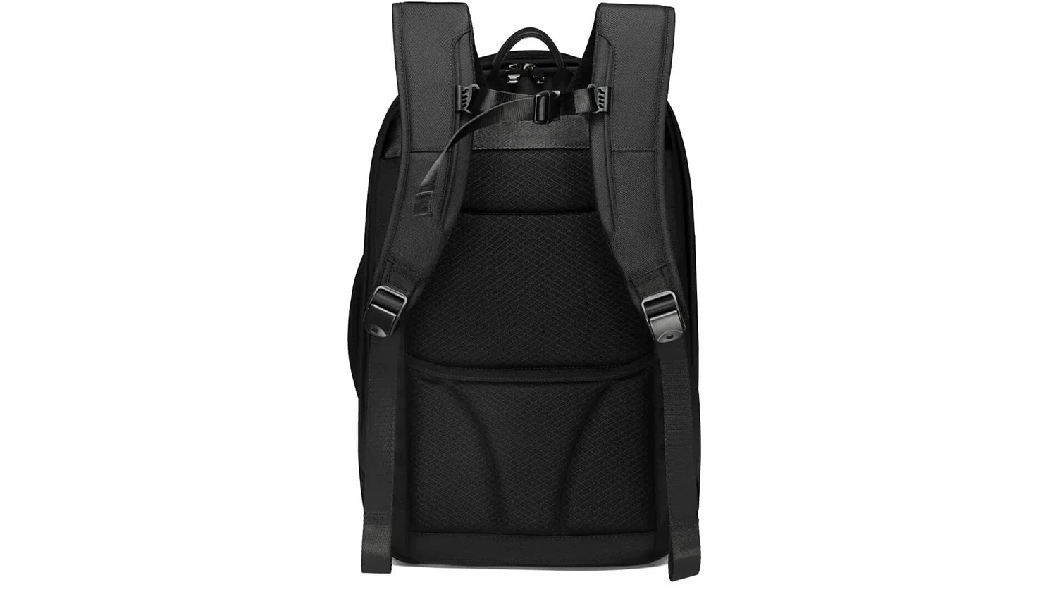 Mestský batoh Mybalo Elevate čierny pohľad zozadu