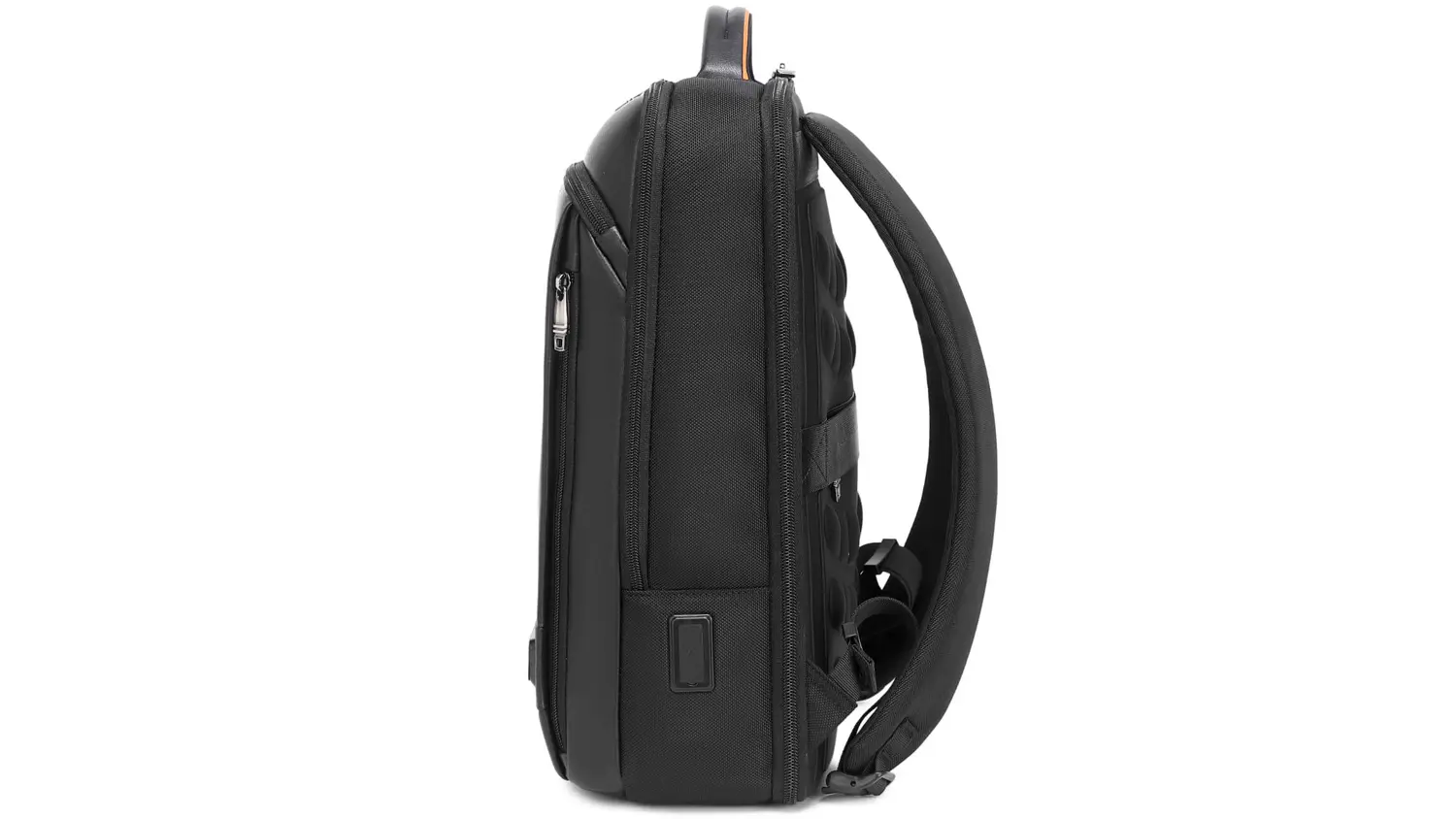 Batoh na notebook Mybalo Milano černý zboku
