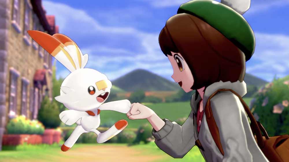 Pokémon Sword (Nintendo Switch) – Trenérka Pokémonů. Ukázka ze hry _02