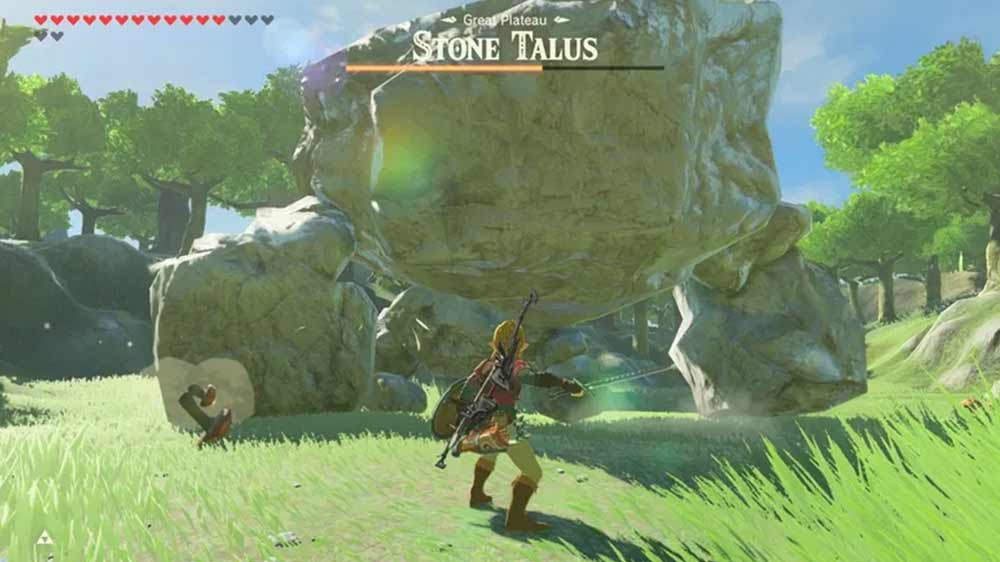 The Legend of Zelda: Breath of the Wild (Nintendo Switch) &ndash; Boj s nepř&iacute;telem. Uk&aacute;zka ze hry_03