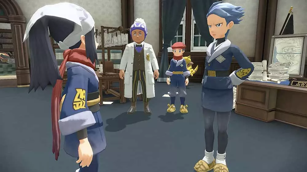 Pokémon Legends: Arceus (Nintendo Switch) – Herní postavy. Ukázka ze hry _03