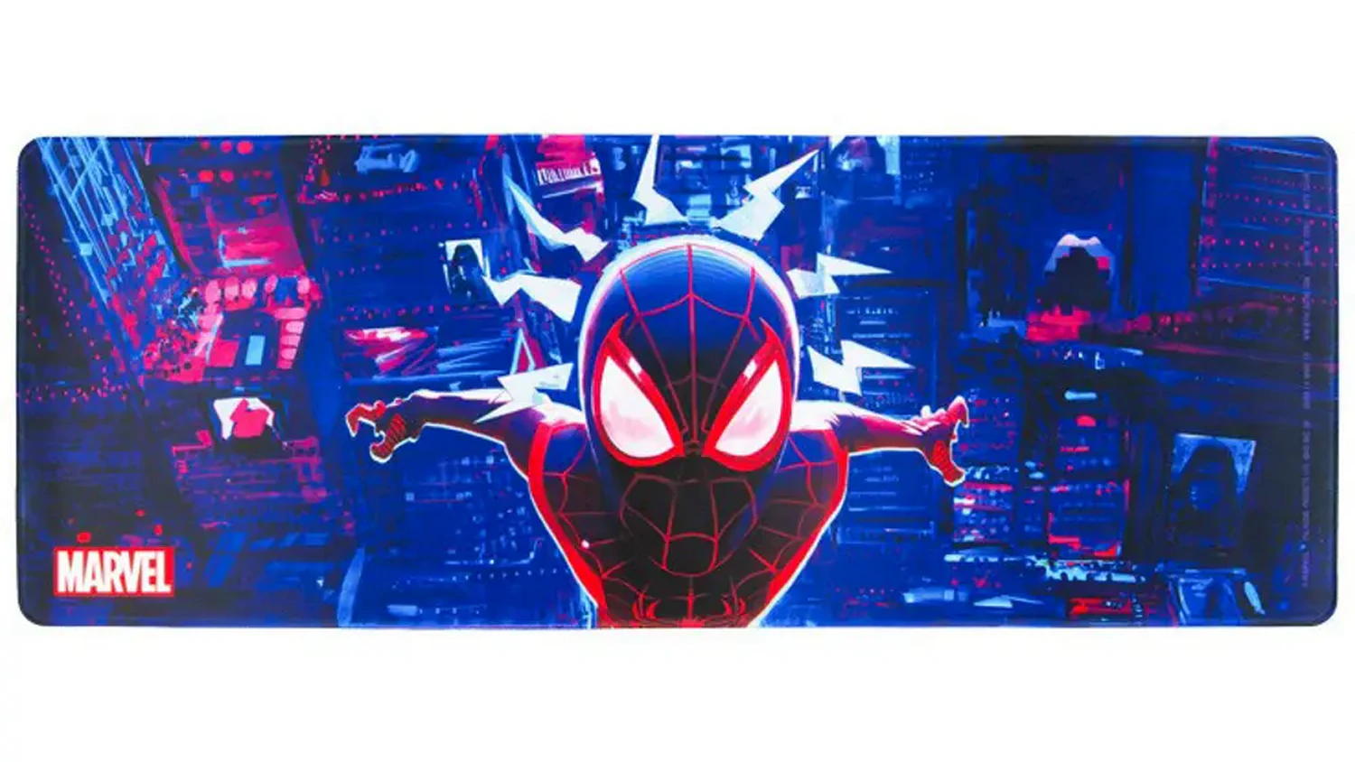 Podložka pod kl&aacute;vesnici a my&scaron; Paladone Marvel Miles Morales