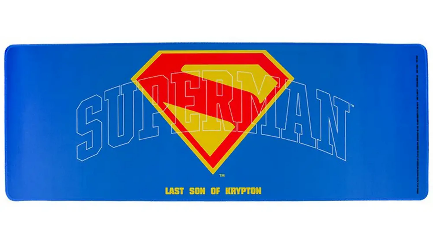 Podložka pod kl&aacute;vesnici a my&scaron; Paladone Superman Last Son of Krypton