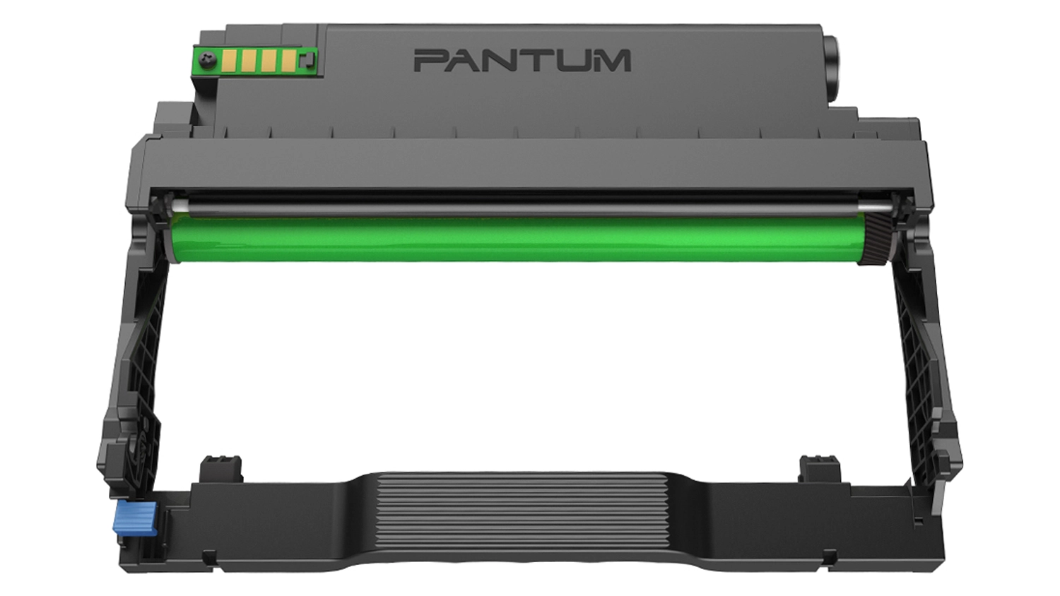 Válec pro laserovou tiskárnu Pantum DL-410 černý na bílém pozadí zobrazující kompletní design produktu
