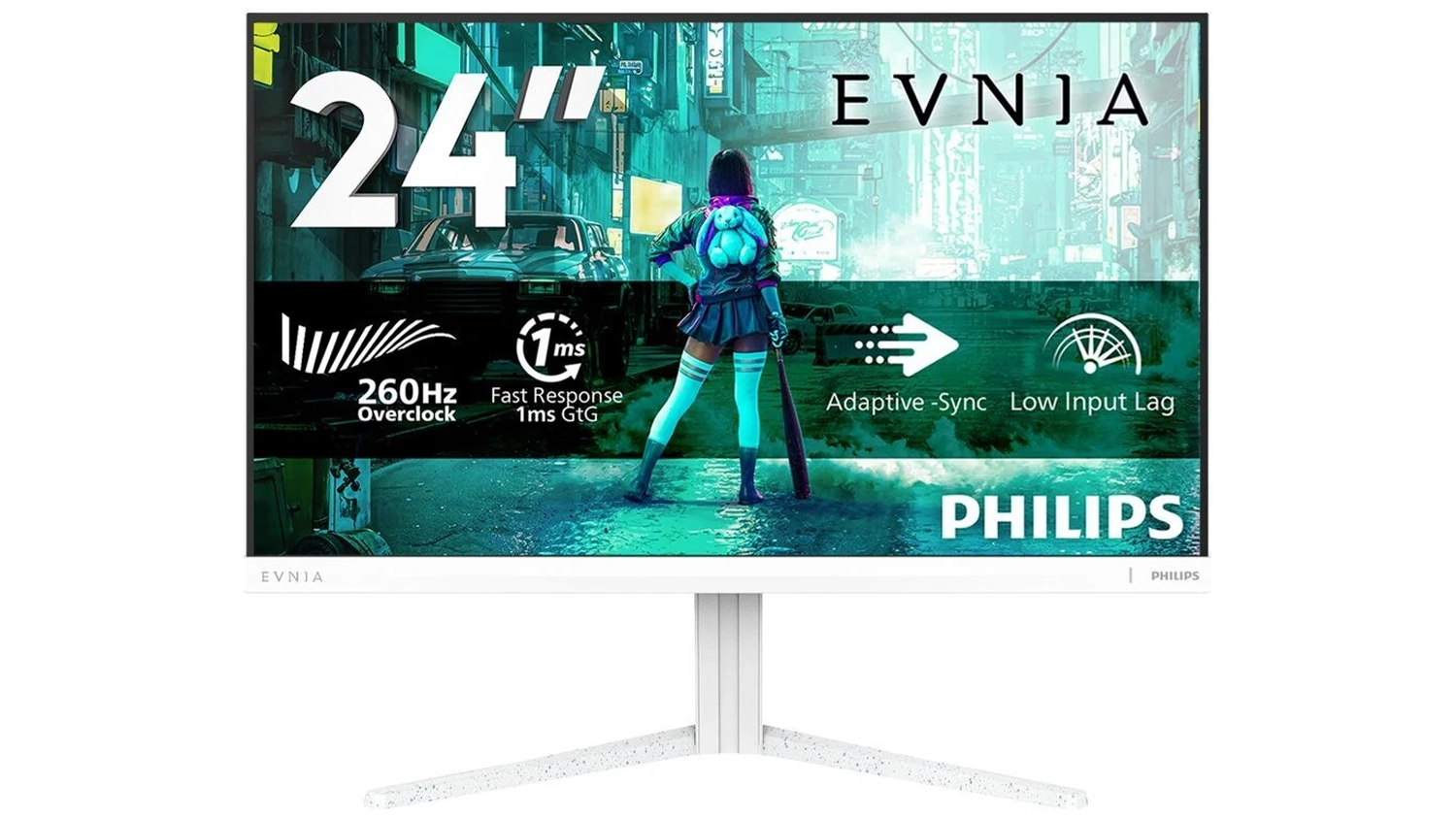 Herní monitor 23,8 Philips 24M2N3201P bílý