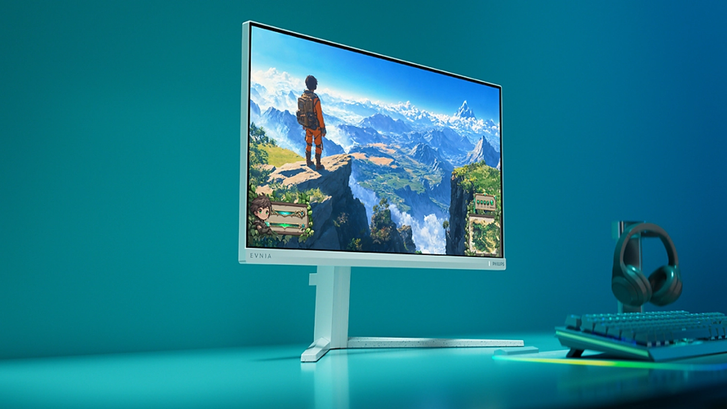 Monitor Philips – monitor na stole