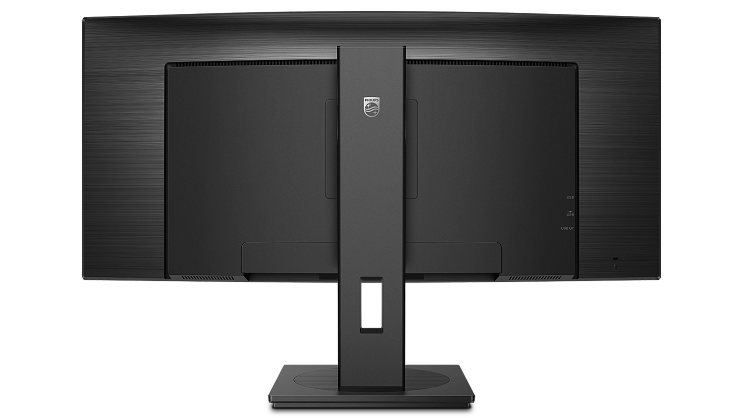 Pohled zezadu na monitor Philips 345B1C