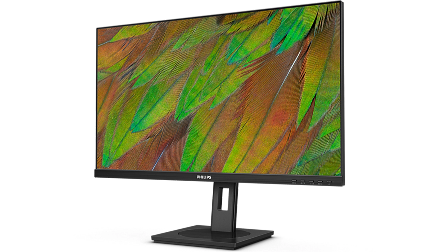Pohled šikmo zepředu na monitor Philips 27B1N3800/00