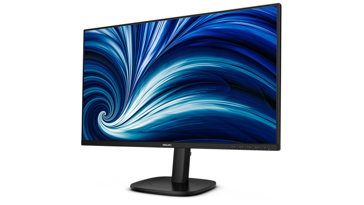Pohled šikmo zepředu na monitor Philips 27B2N3500J/00