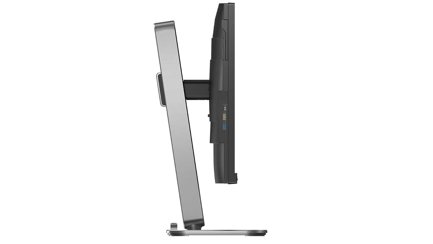 Pohled ze strany na monitor Philips