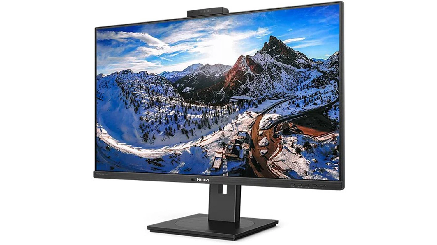 Monitor Philips 329P1H/00 čern&yacute; natočen&yacute; bokem
