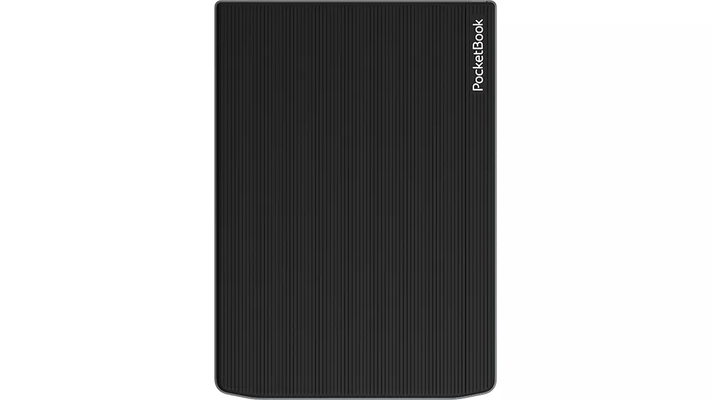 Č&iacute;tačka kn&iacute;h PocketBook InkPad Color 3 743K3 demon&scaron;truj&uacute;ca funkciu prevodu textu na hovoren&eacute; slovo a synchroniz&aacute;ciu cez cloud