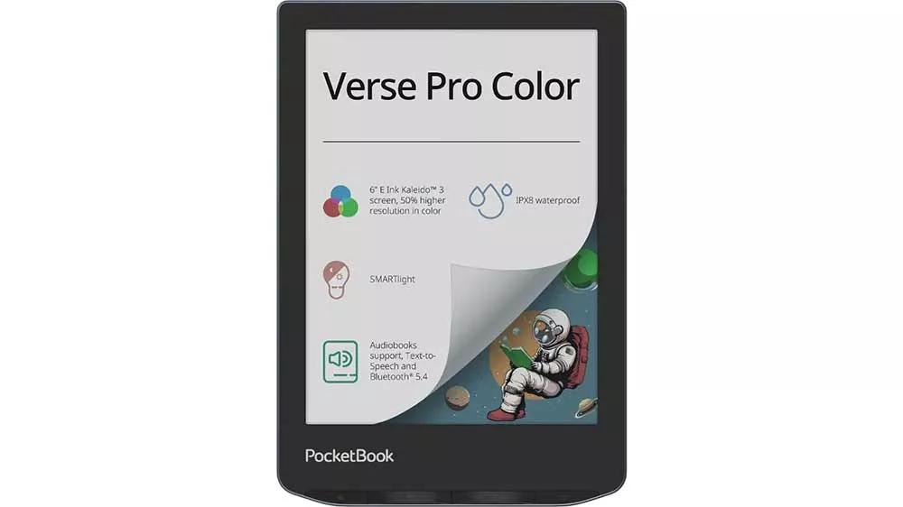 Č&iacute;tačka kn&iacute;h E-book PocketBook Verse Pro Color StormySea_01