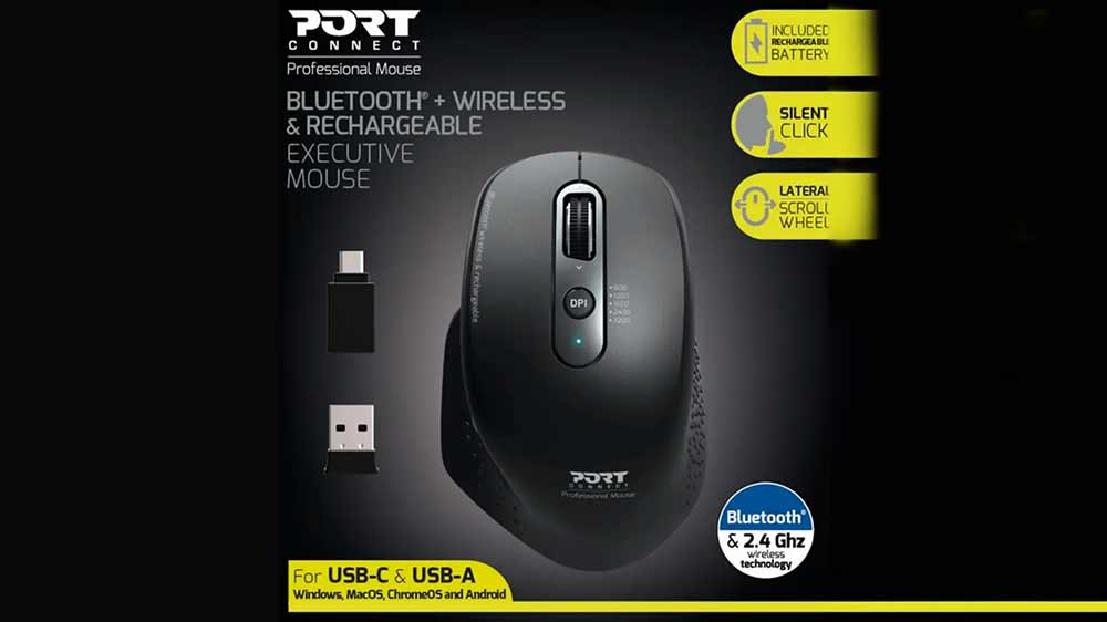 PC myš Port Connect Office (900716) Black_03