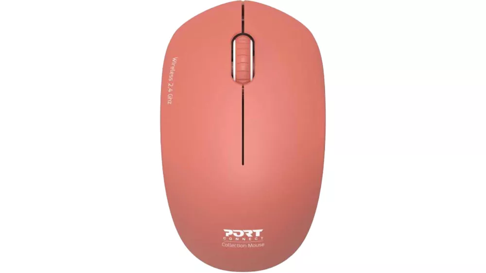 My&scaron; Port Designs Collection II Terracotta na bielom pozad&iacute; zobrazuj&uacute;ca celkov&yacute; dizajn a ergonomick&yacute; tvar