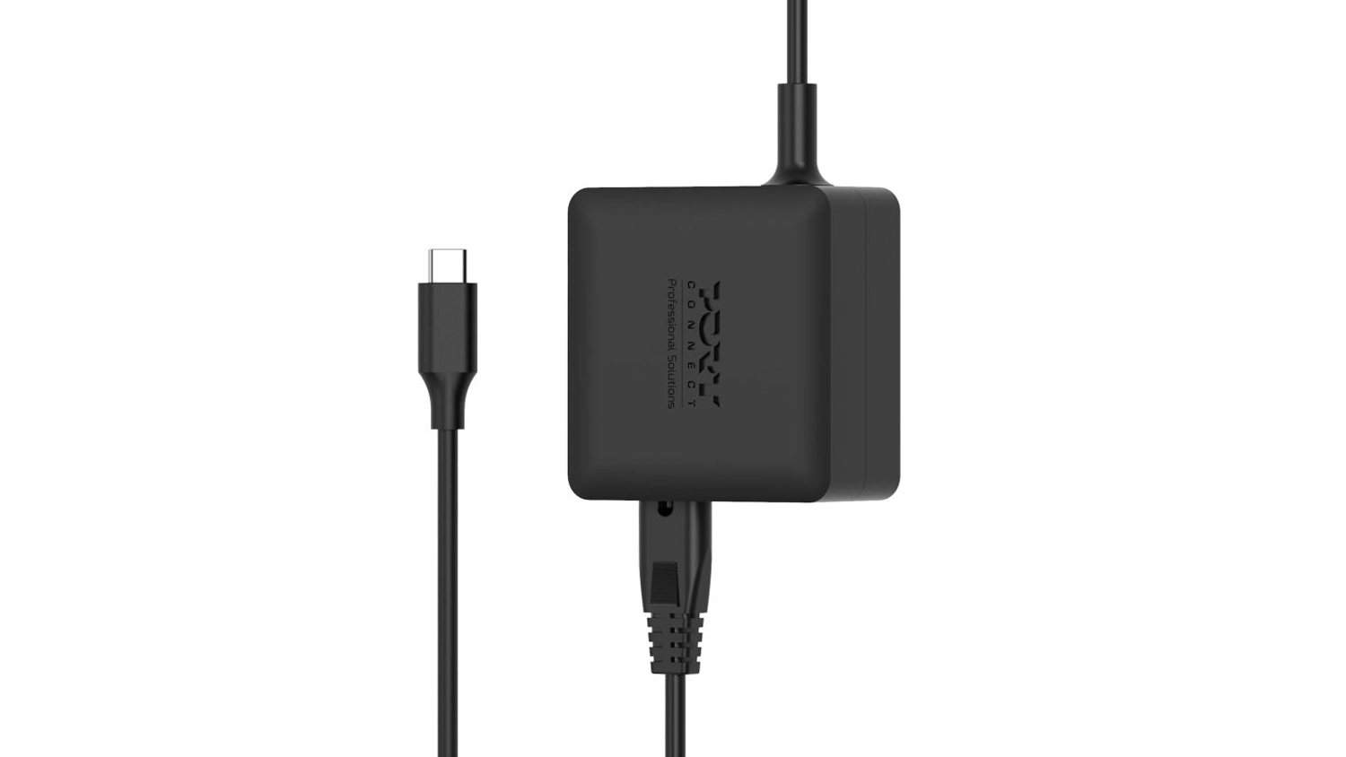 Nap&aacute;jec&iacute; adapt&eacute;r PORT Connect USB-C 65 W čern&yacute;