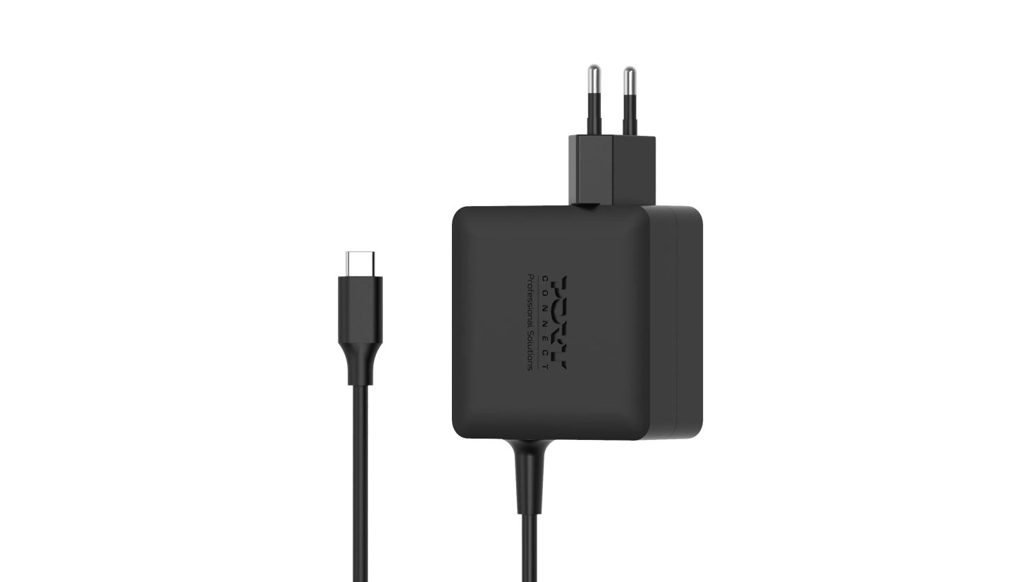 Nap&aacute;jec&iacute; adapt&eacute;r PORT Connect PLUG-IN 65 W čern&yacute;