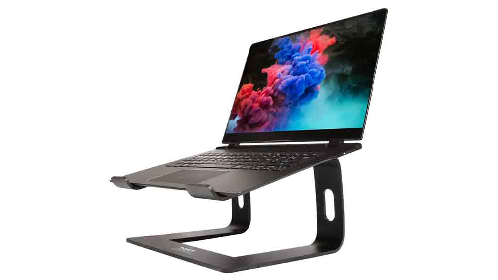 Notebook na hliníkovém stojanu na notebook PORT CONNECT 901103_02