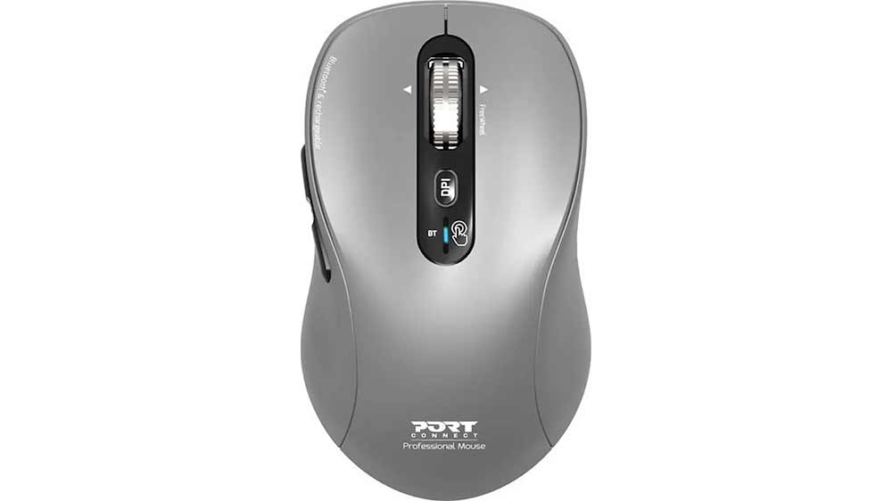 Bezdrátová myš PORT Connect Expert & Mac (910201) BT Gray_01