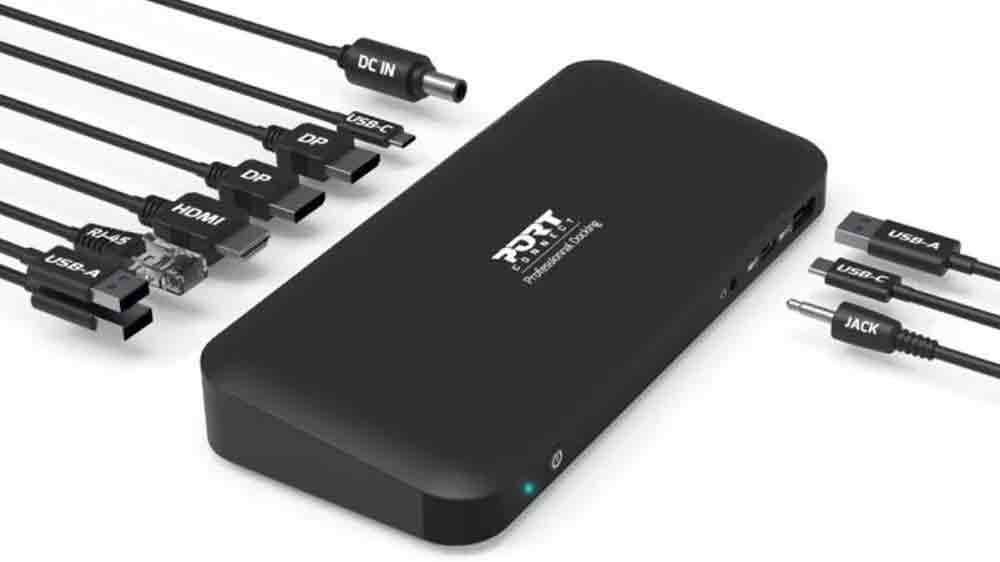 Dokovací stanice PORT Connect 3× 4K USB-C 9v1 připojí až 9 periferií_03