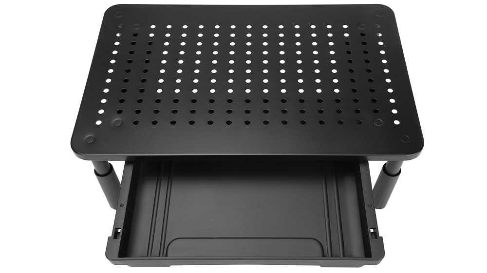 Úložná zásuvka u podstavce pod monitor Powerton NOM0012V0BWP_02