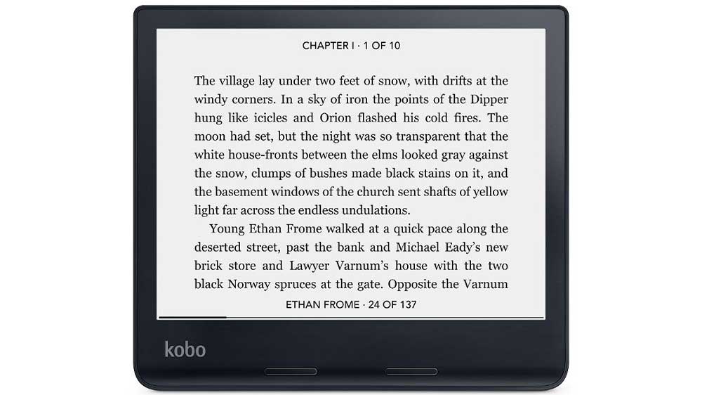 Čtečka knih Kobo Rakuten Sage_01